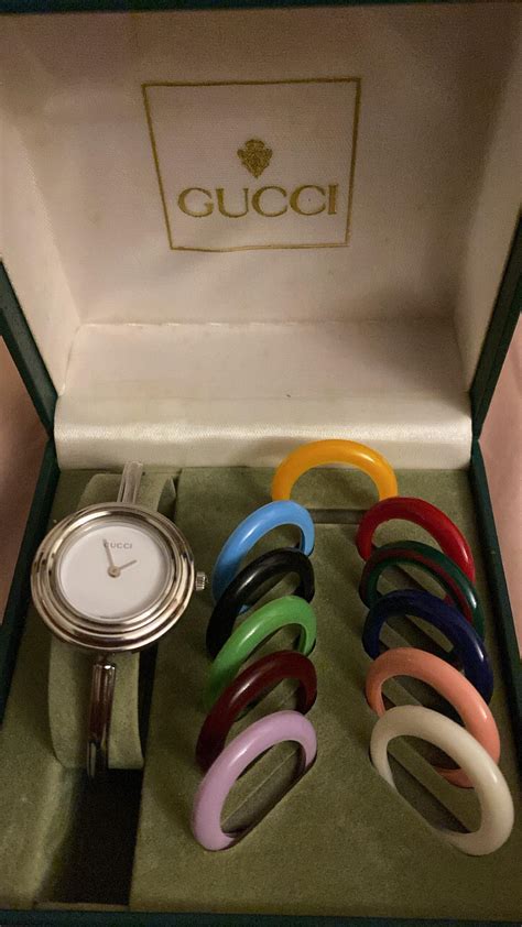 digital gucci watch cheap|gucci bezel watch silver.